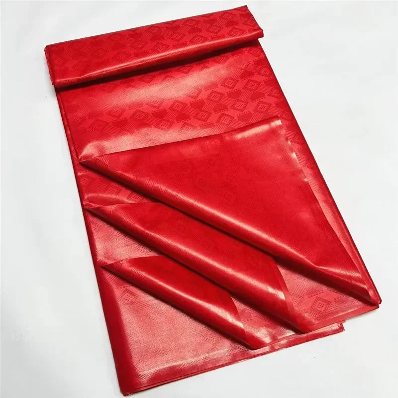 Bazin ROUGE Jacquard Premium - 5 Yards